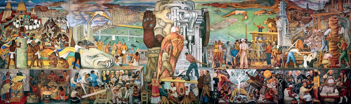 Pan American Unity, 1940 by Diego Rivera